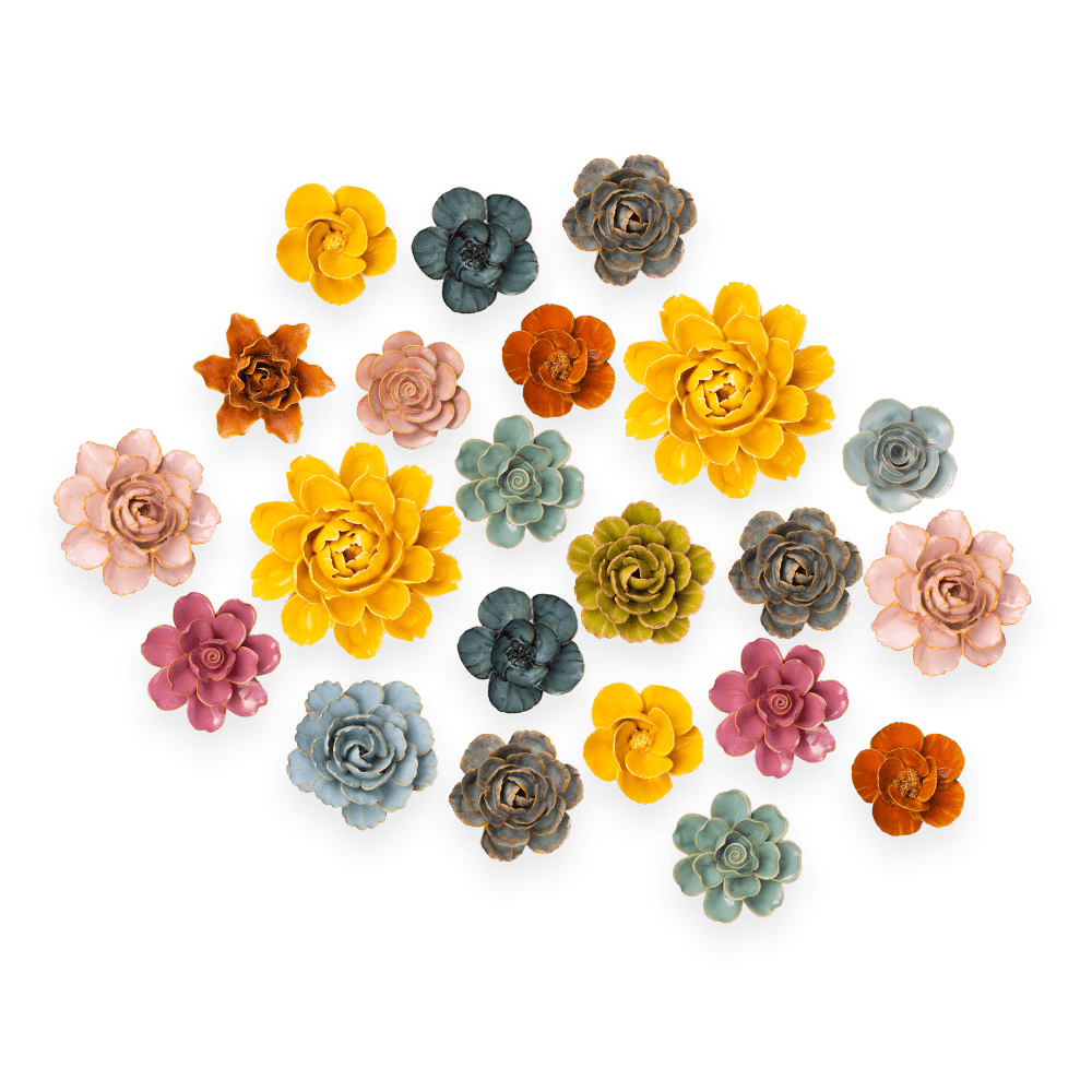 Ceramic Flower France Curated Collection #20 - Chive UK Wholesale