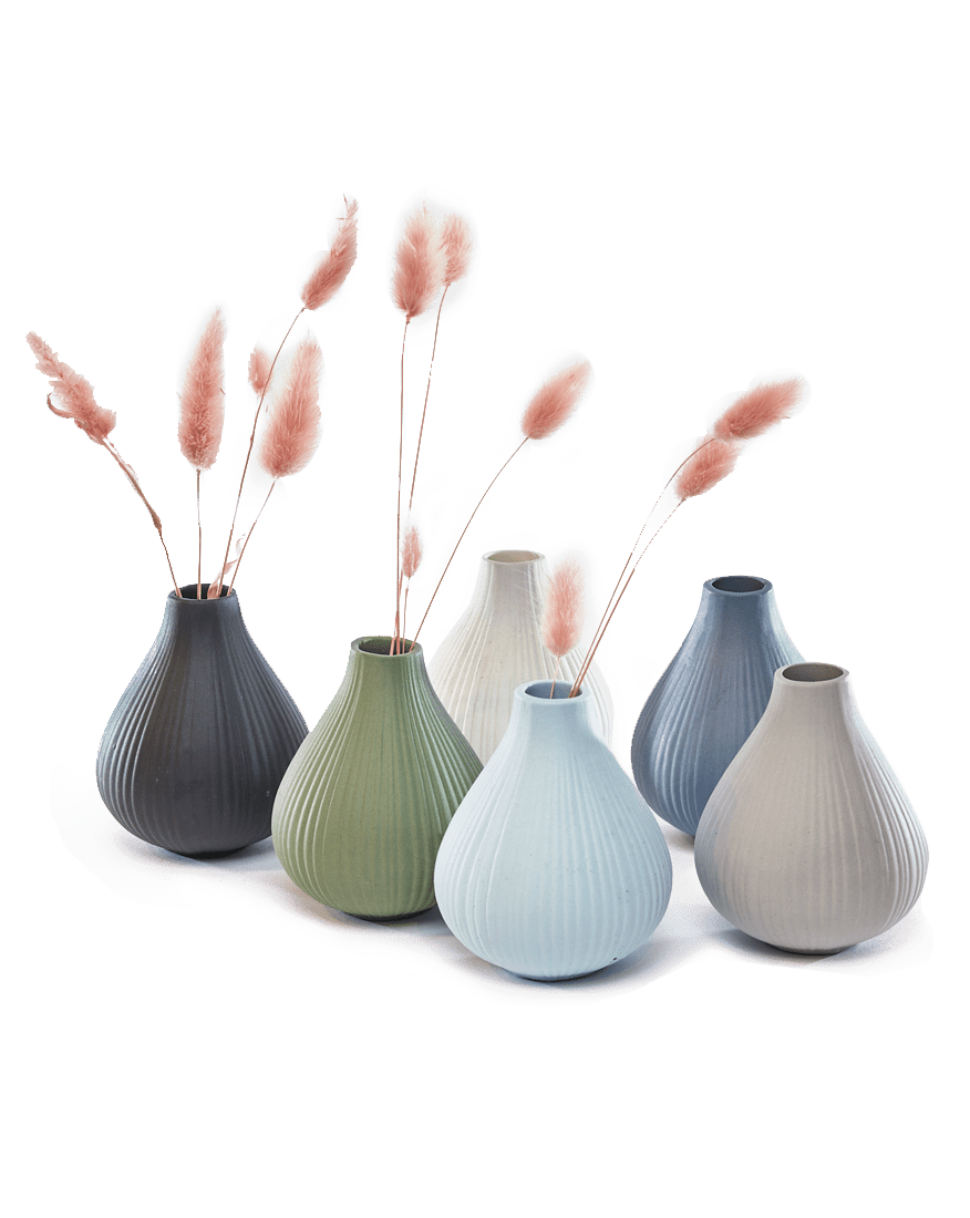 Frost Porcelain Bud Vase For Flowers - Chive UK Wholesale