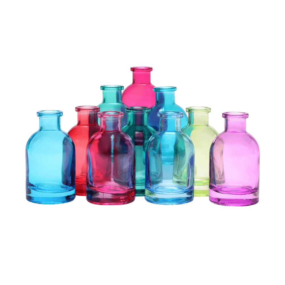 Loft Glass Bud Vase Jewel Tone 10pc Kits - Chive UK Wholesale