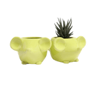 Mouse Ceramic Indoor Plant Pot For Succulents - Chive UK Wholesale