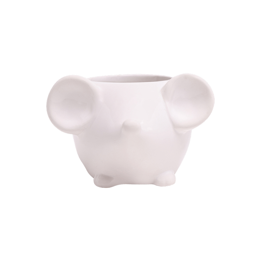 Mouse Ceramic Indoor Plant Pot For Succulents - Chive UK Wholesale