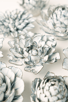 Nantucket Ceramic Flower Blue White Poppy - Chive UK Wholesale