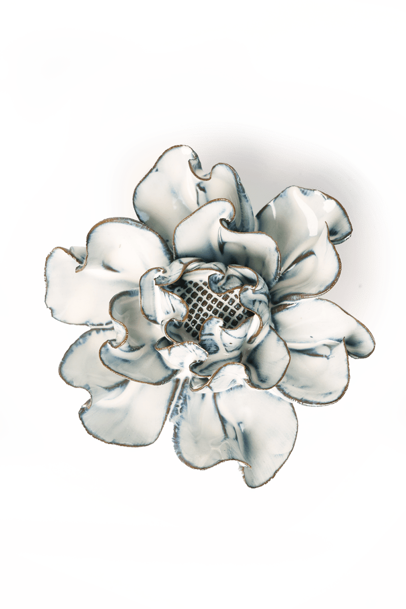 Nantucket Ceramic Flower Blue White Cosmos - Chive UK Wholesale