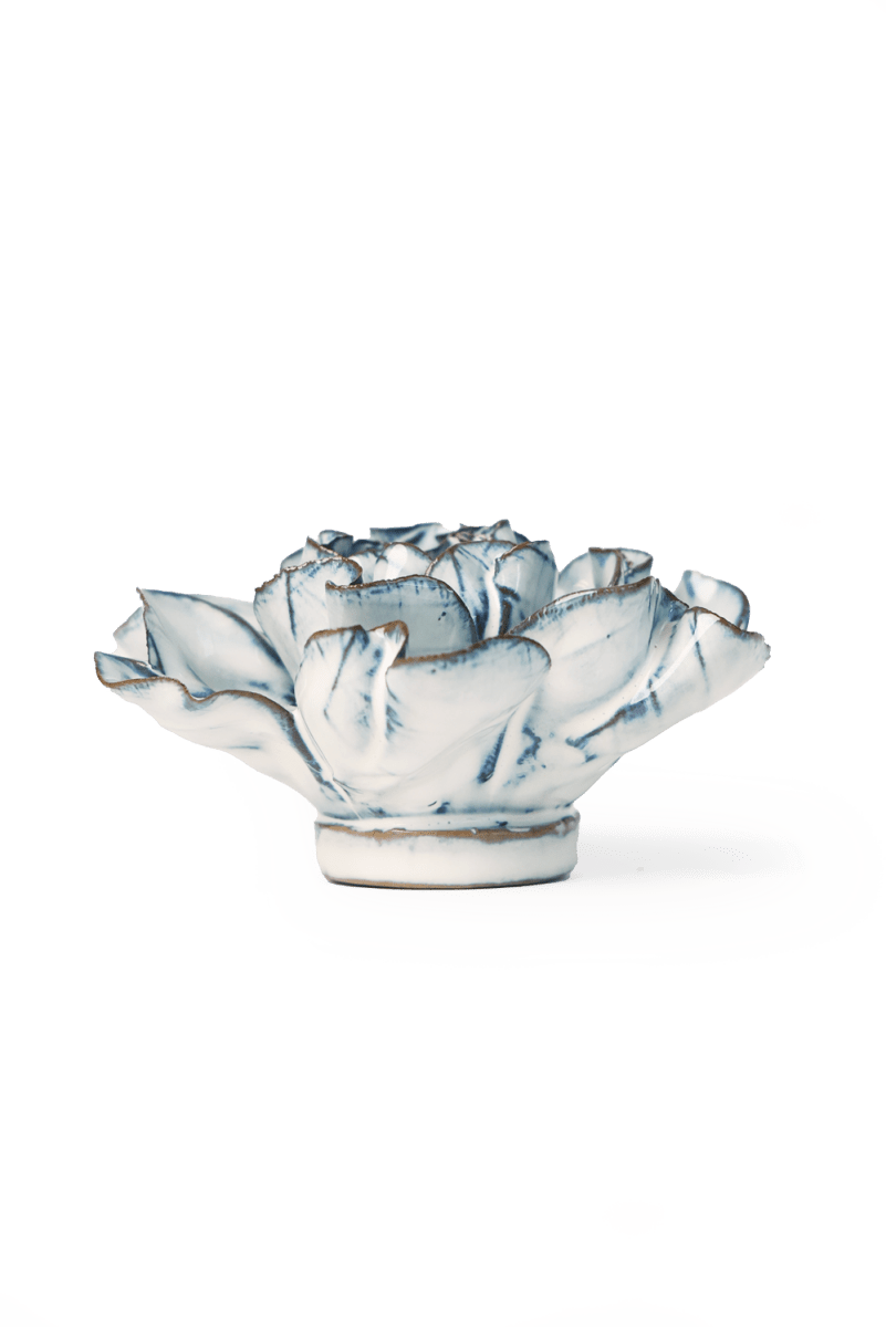 Nantucket Ceramic Flower Blue White Cosmos - Chive UK Wholesale