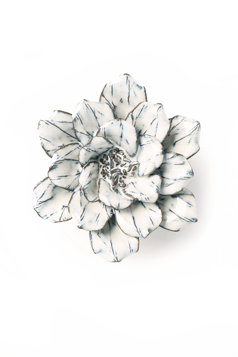 Nantucket Ceramic Flower Blue White Paperwhite - Chive UK Wholesale