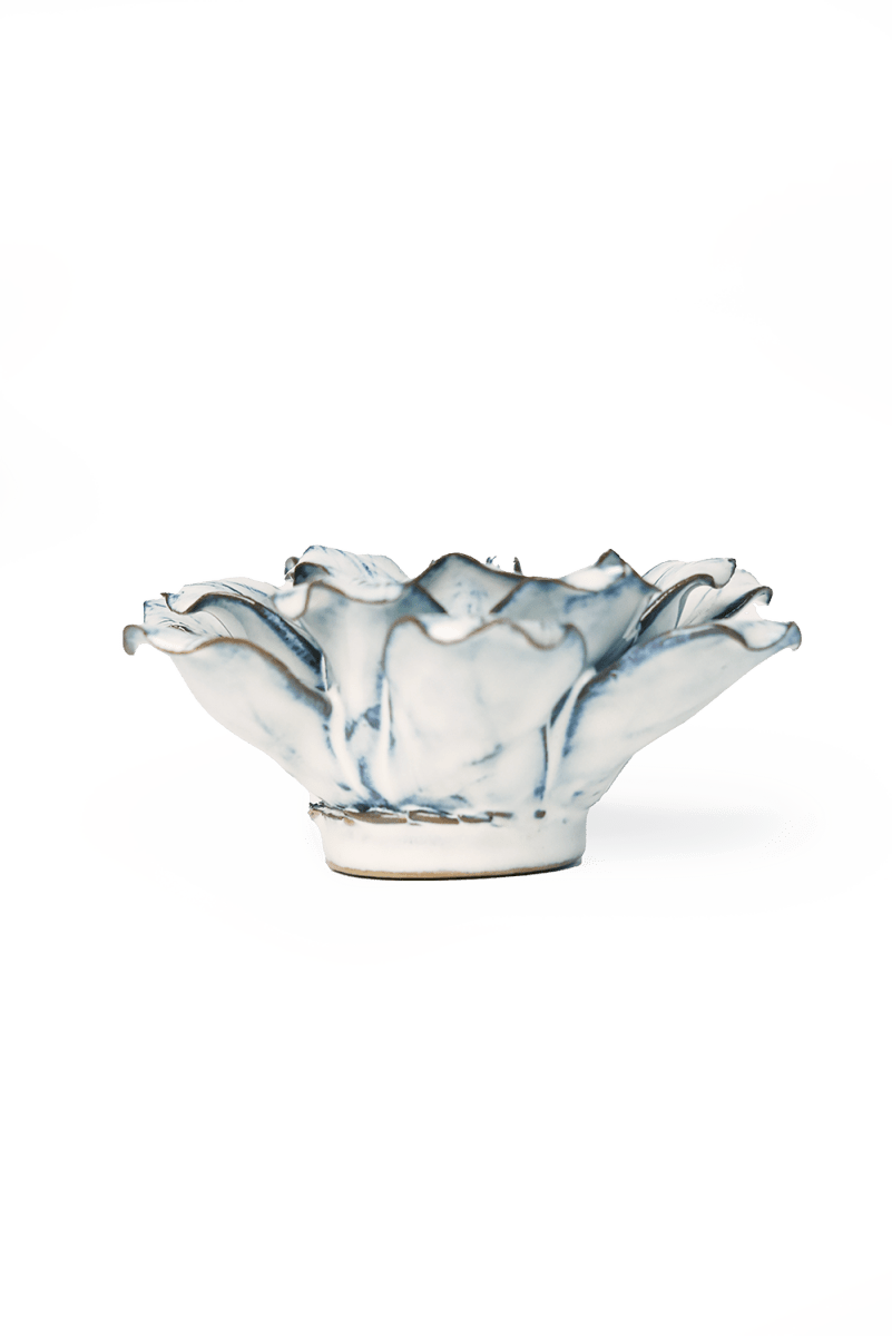Nantucket Ceramic Flower Blue White Paperwhite - Chive UK Wholesale