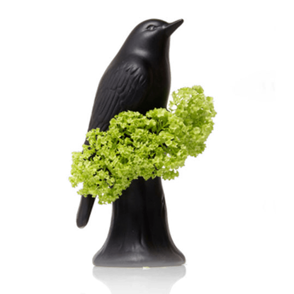 Bird Porcelain Modern Flower Vase - Chive UK Wholesale