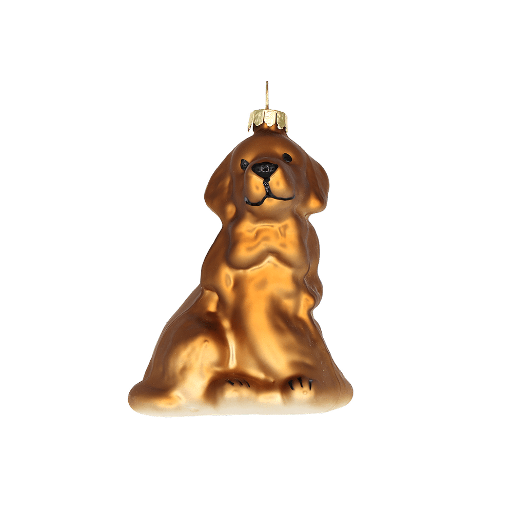 Golden Dog Ornament - Chive UK Wholesale