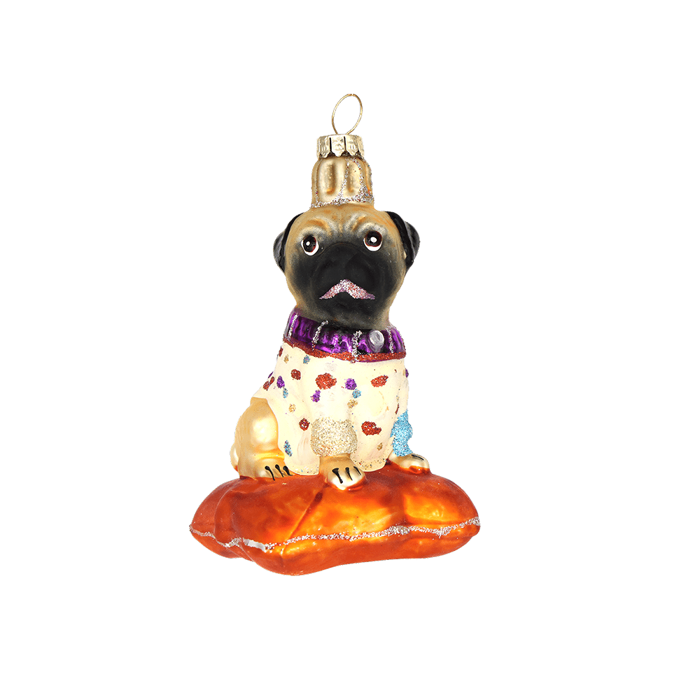 Pug on a Pillow Ornament - Chive UK Wholesale