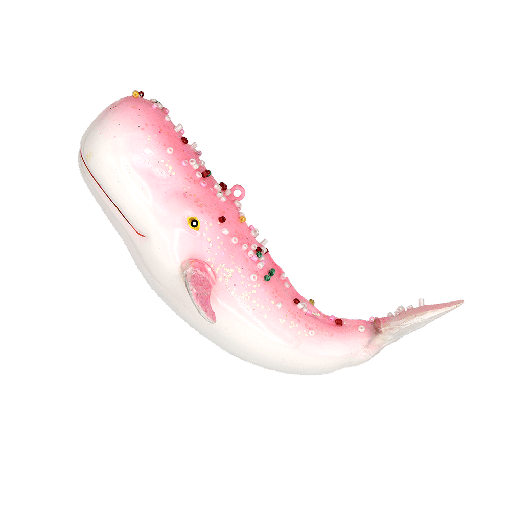 Pink Whale Ornament - Chive UK Wholesale