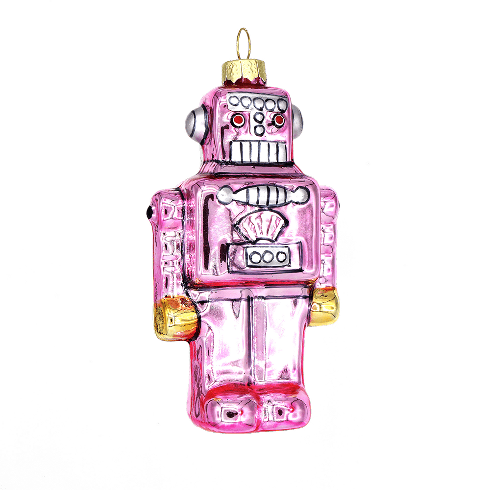 Pink Robot Ornament - Chive UK Wholesale