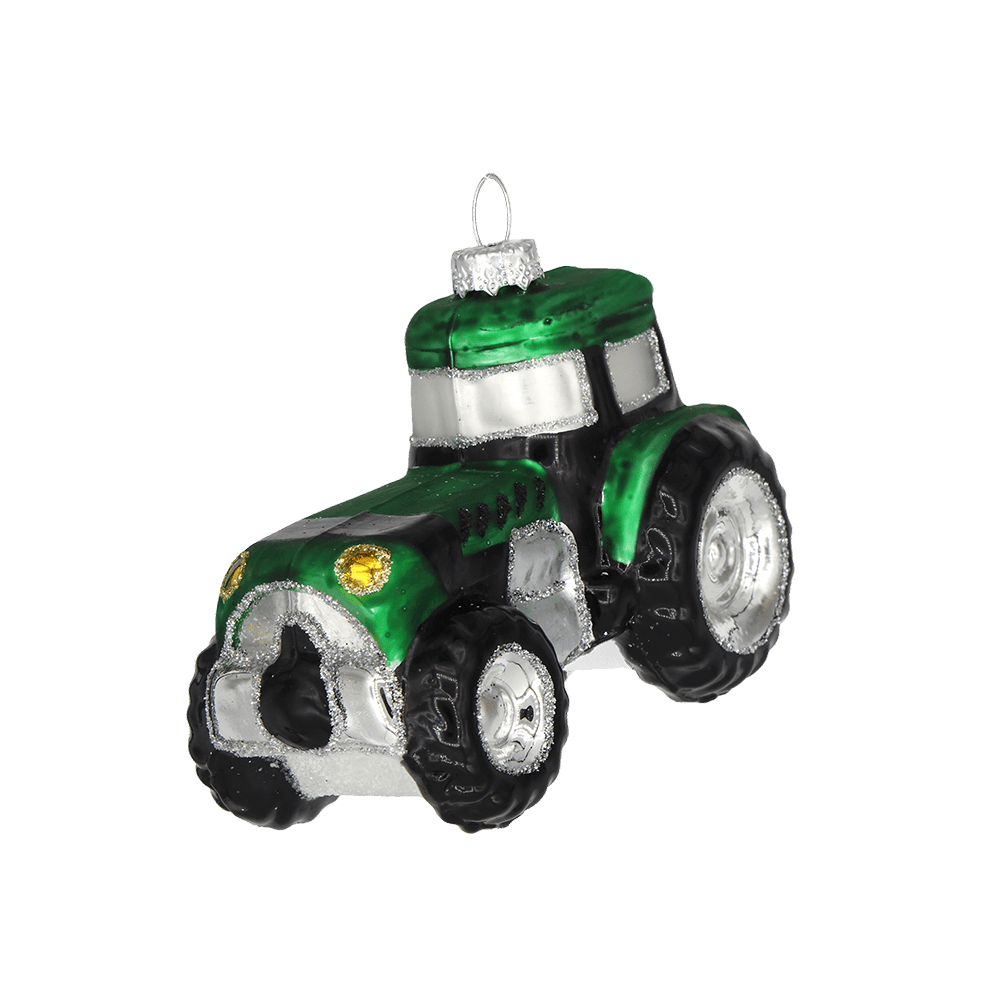 Green Tractor Ornament - Chive UK Wholesale