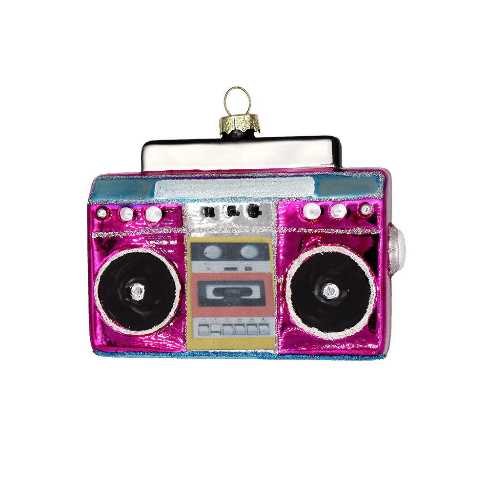 Pink Boombox Ornament - Chive UK Wholesale