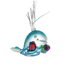 Whale with Presents Ornament - Chive UK Wholesale