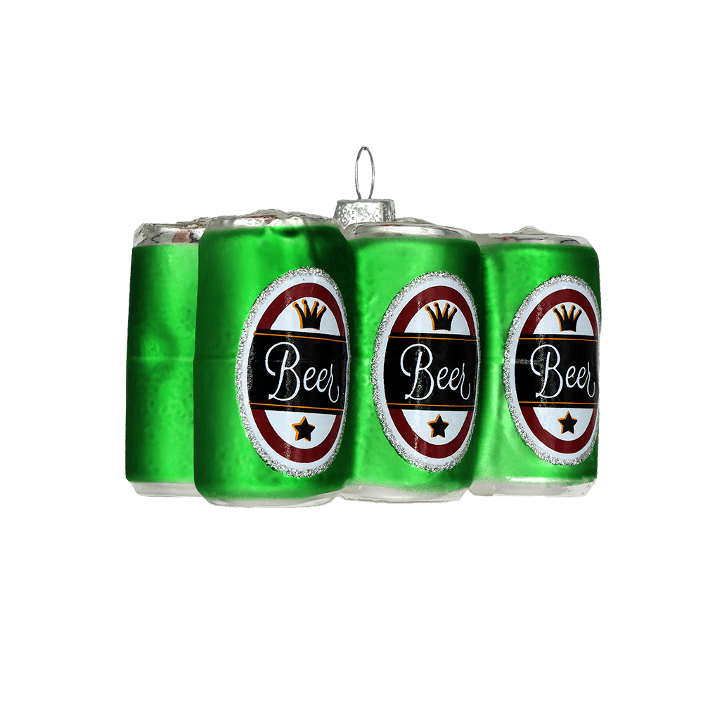 6 pack of Beer Ornament - Chive UK Wholesale
