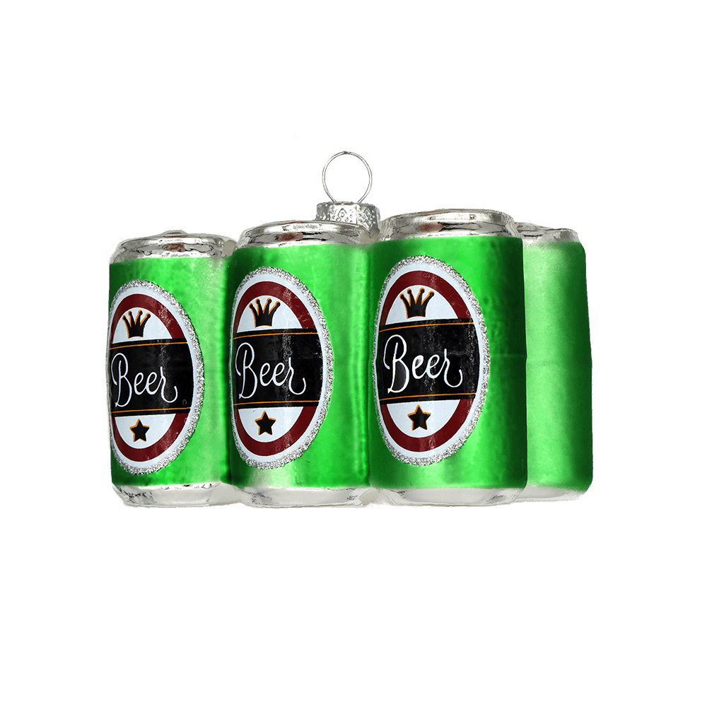 6 pack of Beer Ornament - Chive UK Wholesale