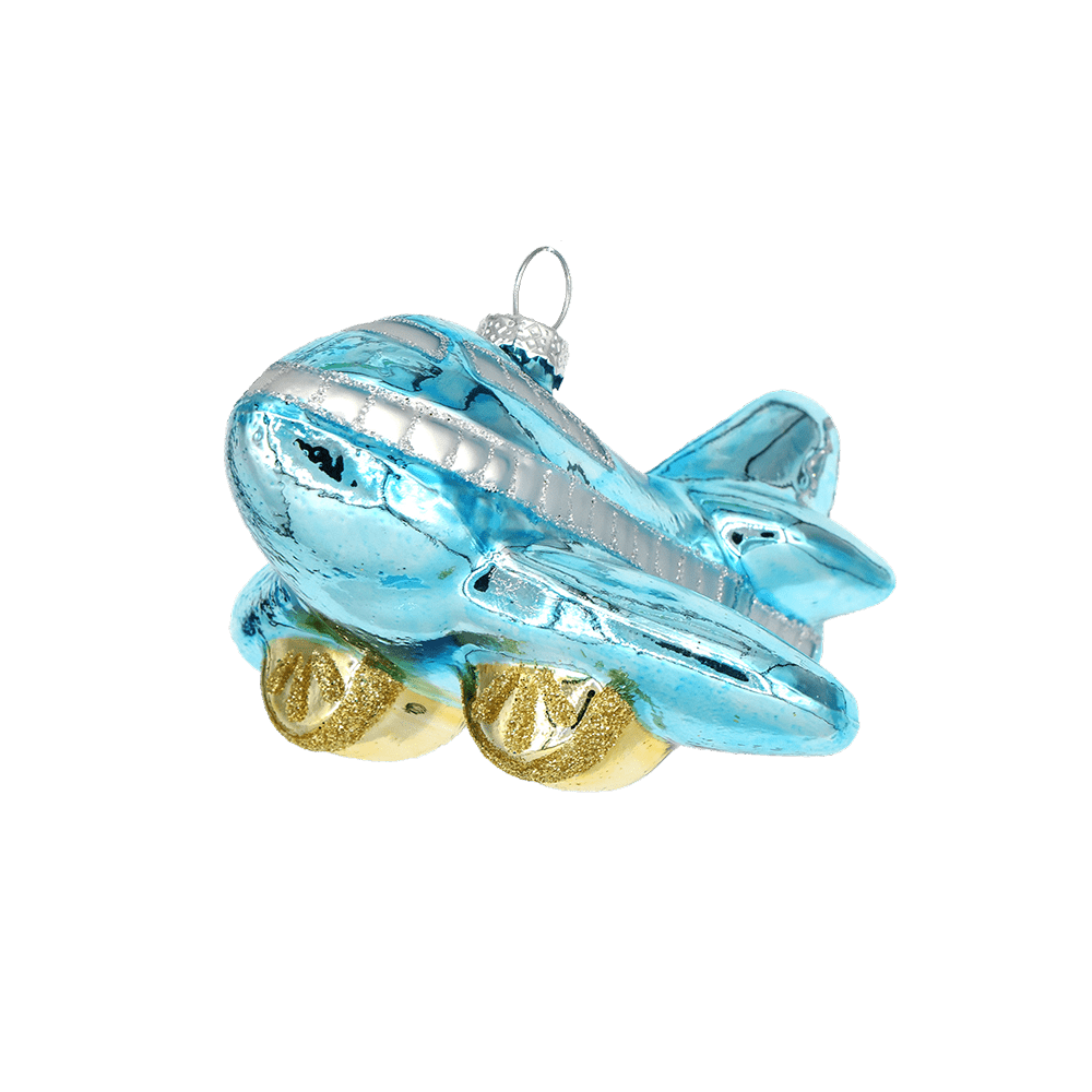 Blue Airplane Ornament - Chive UK Wholesale