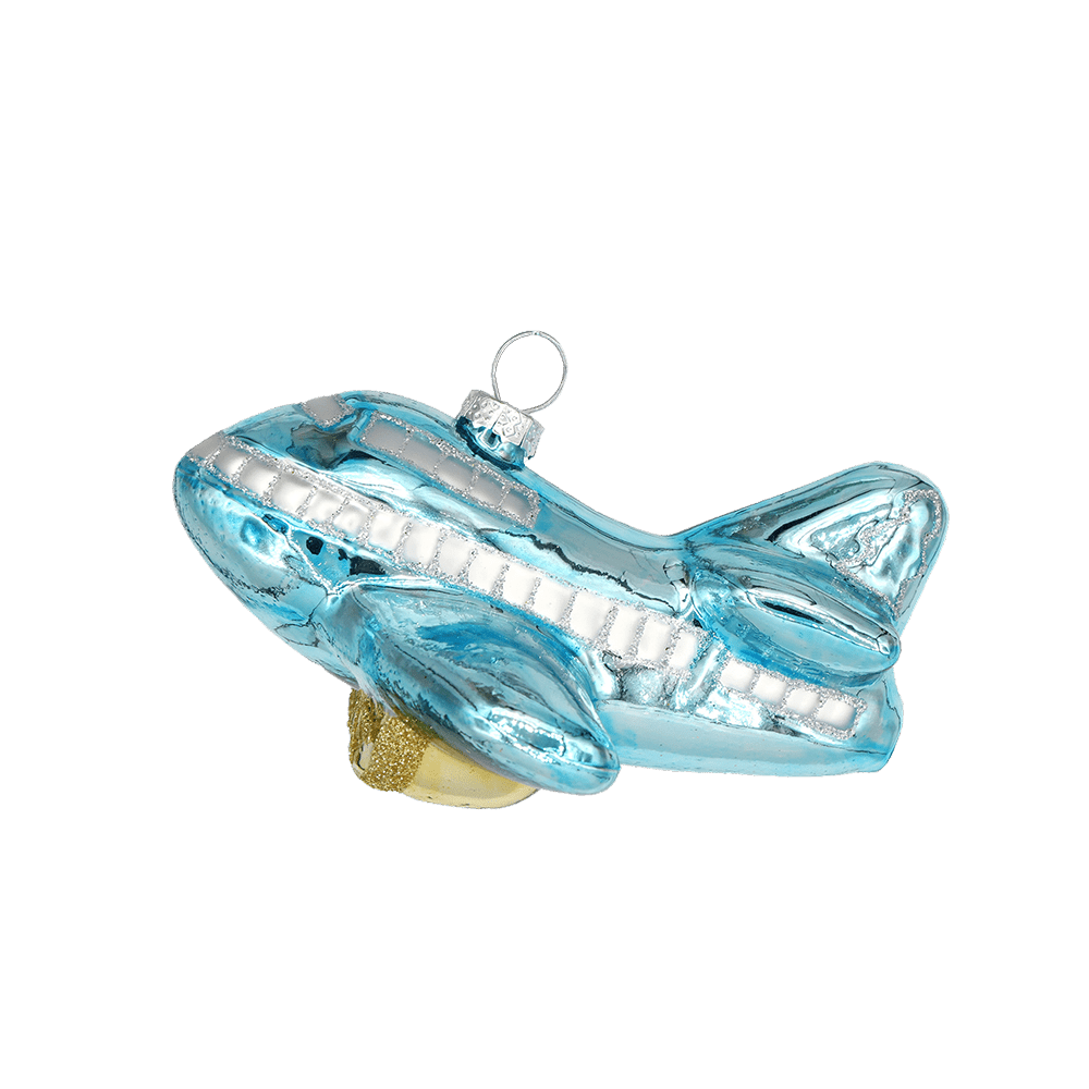 Blue Airplane Ornament - Chive UK Wholesale