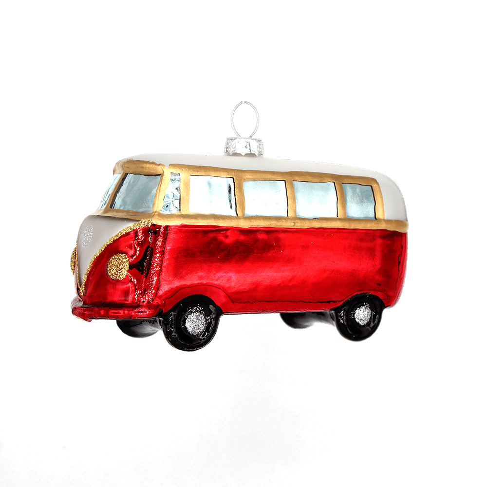 VW Red Van Ornament - Chive UK Wholesale