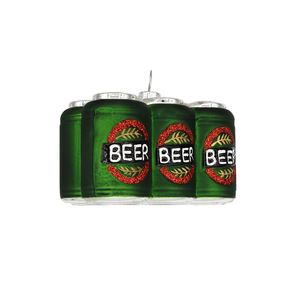 6 pack of Beer Ornament - Chive UK Wholesale