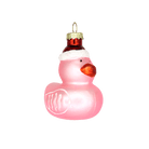 Pink Duckie with Hat Ornament - Chive UK Wholesale