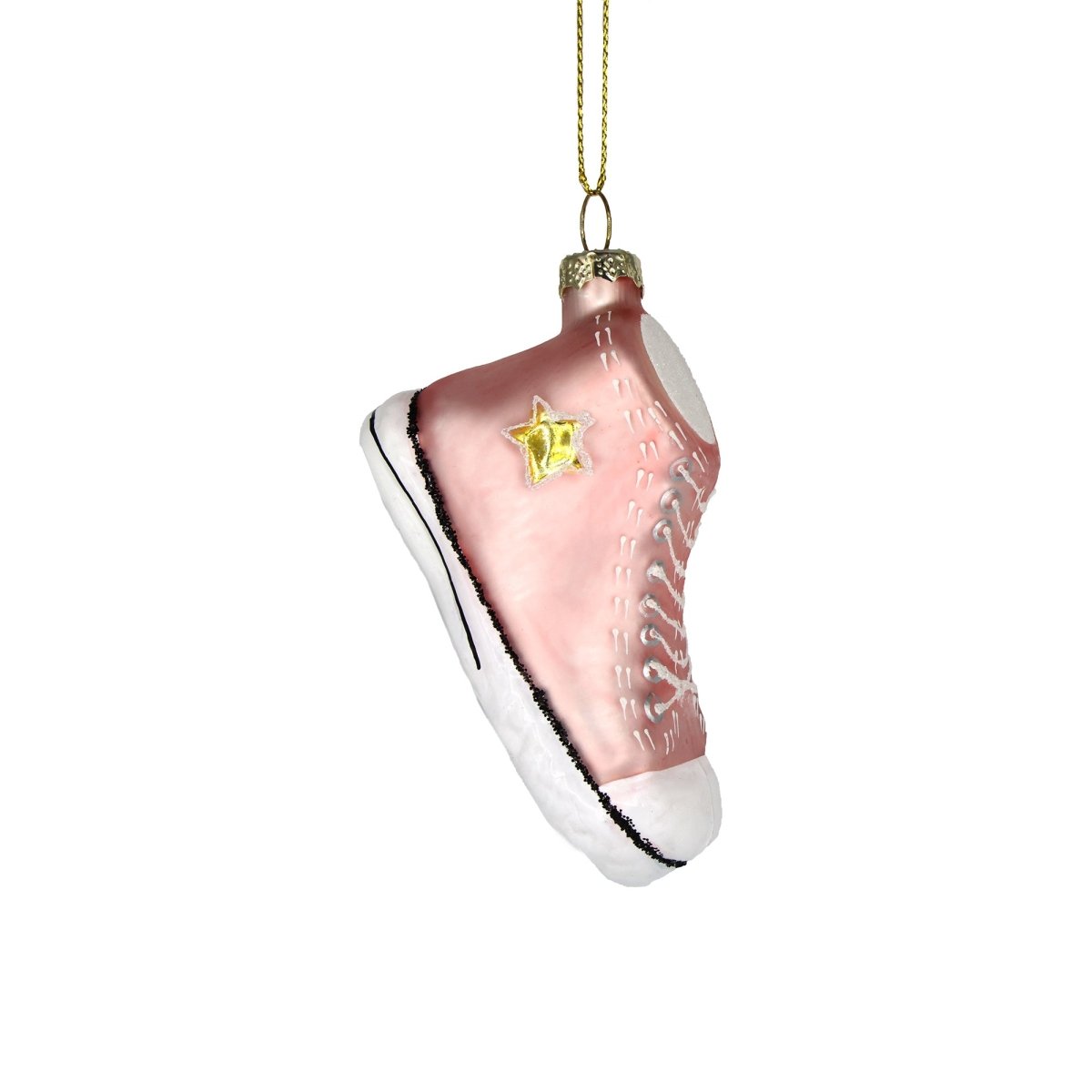 Pink Sneaker Glass Ornament - Chive UK Wholesale