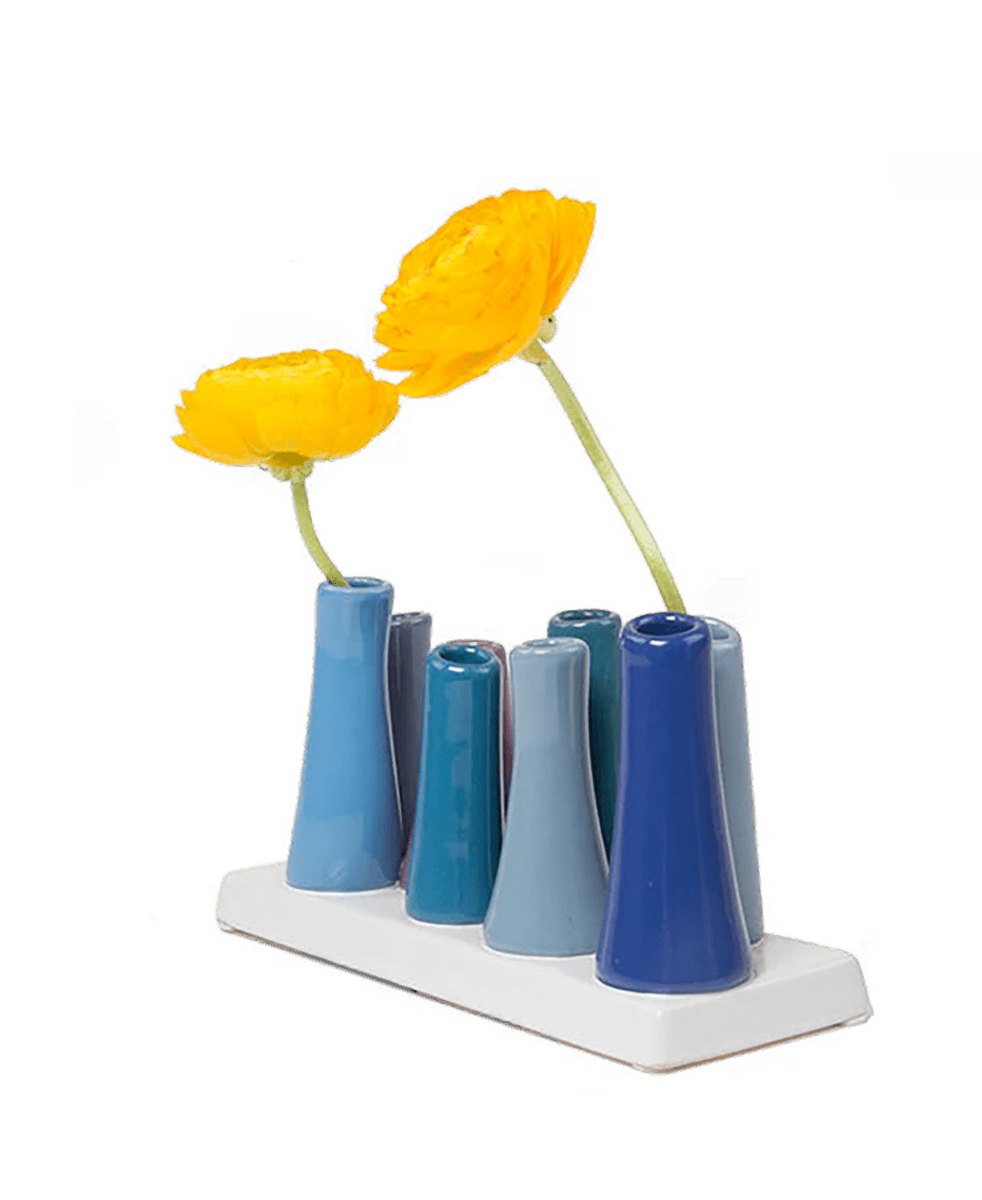 Pooley Modern Bud Vase For Flowers - Chive UK Wholesale