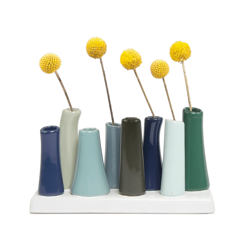 Pooley Modern Bud Vase For Flowers - Chive UK Wholesale