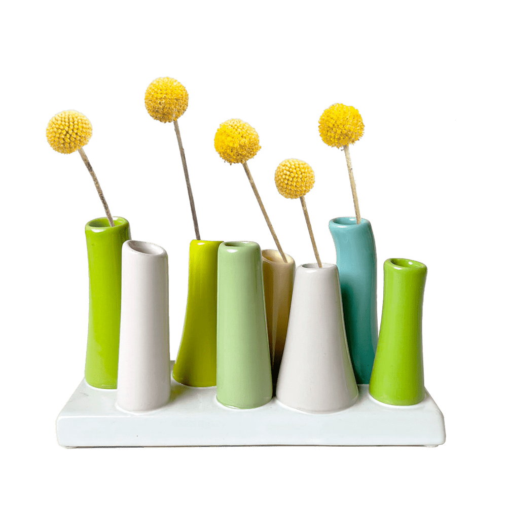 Pooley Modern Bud Vase For Flowers - Chive UK Wholesale