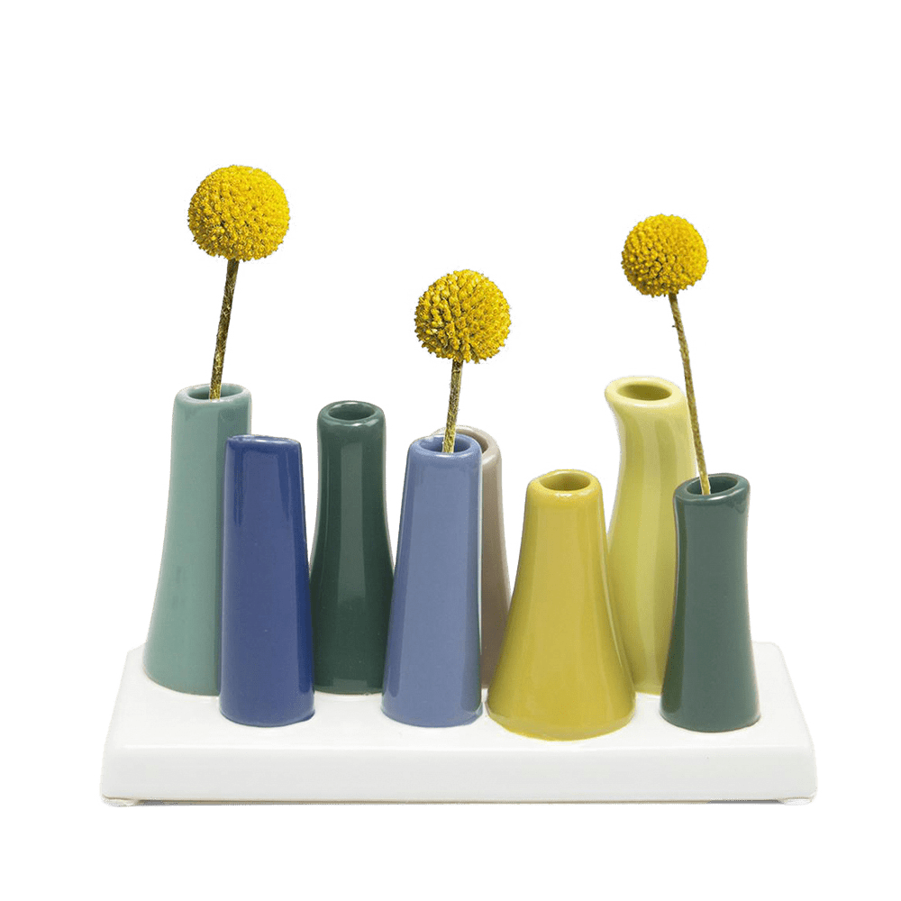 Pooley Modern Bud Vase For Flowers - Chive UK Wholesale