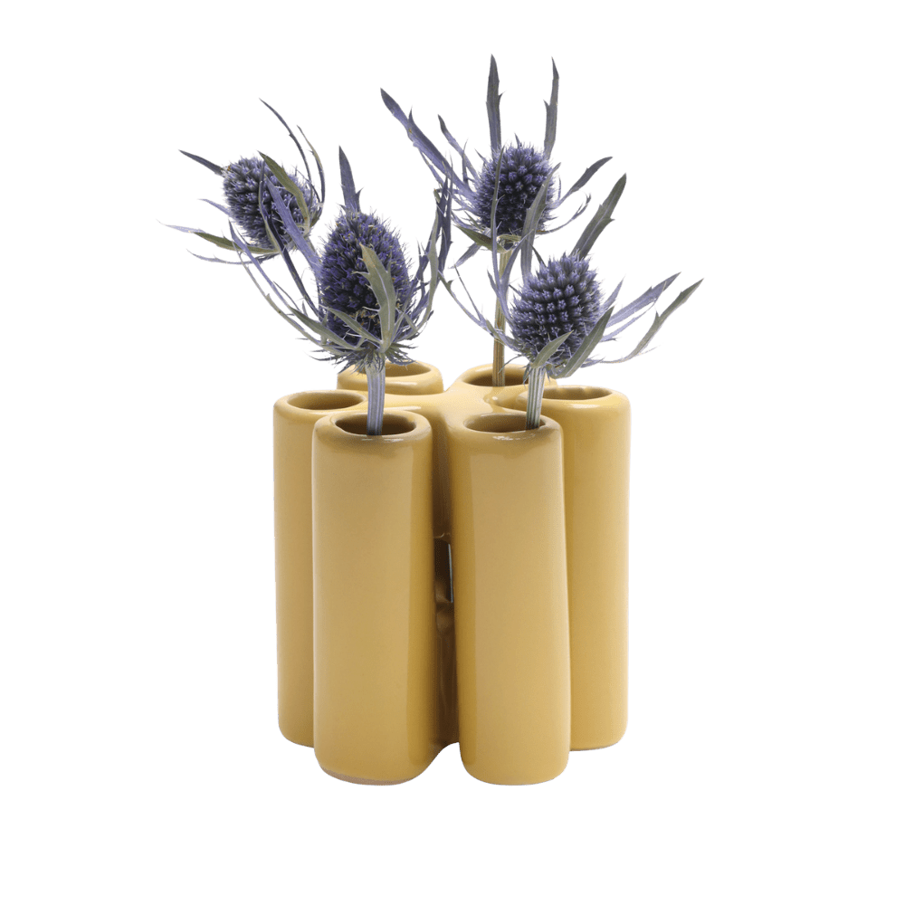 Pooley Puzzle Modern Bud Vase For Flowers - Chive UK Wholesale