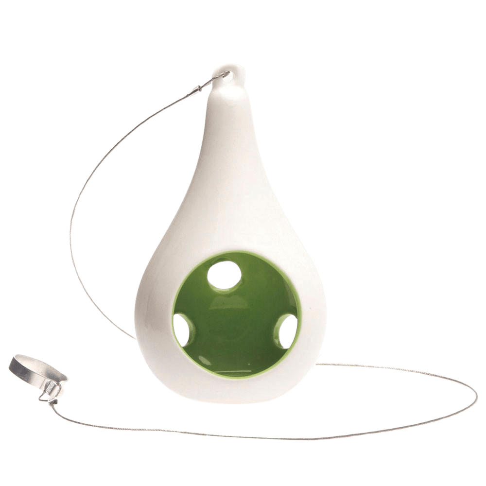 Pod Ceramic Hanging Air Plant Holder - Chive UK Wholesale