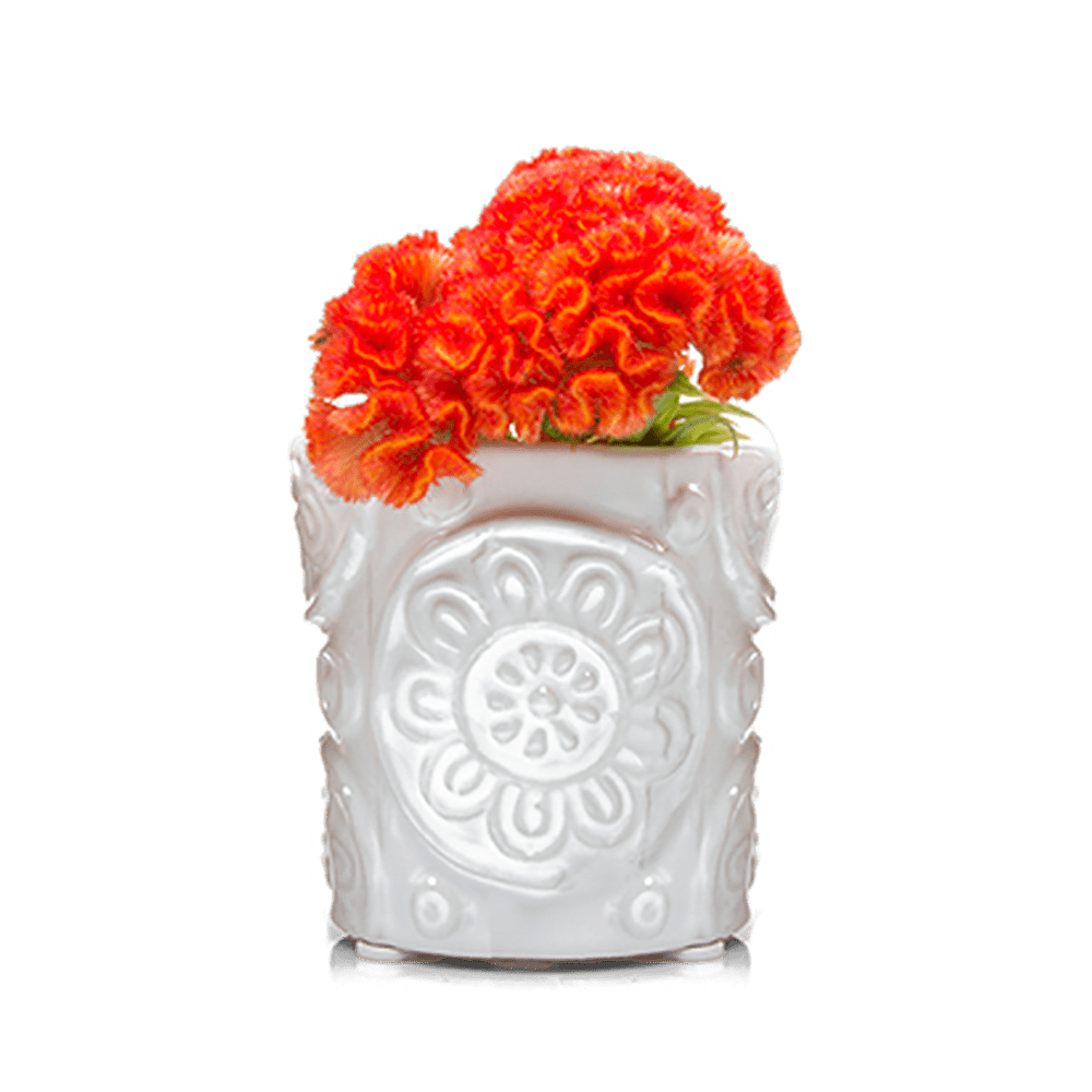 Rosie Ceramic Flower Vase - Chive UK Wholesale