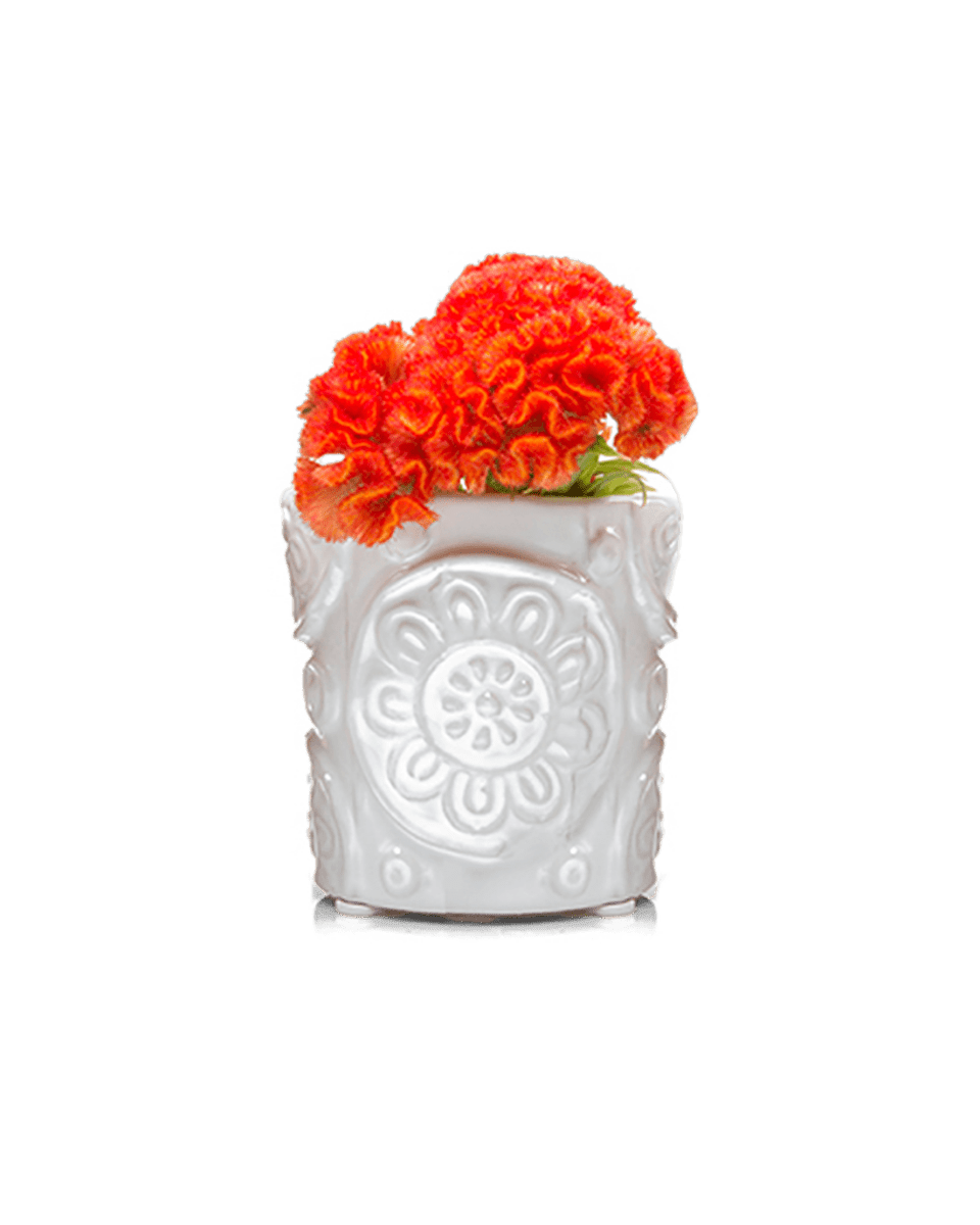 Rosie Ceramic Flower Vase - Chive UK Wholesale