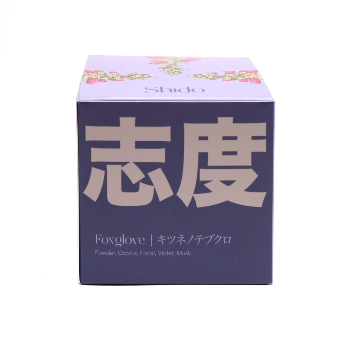 Shido Coconut & Soy Blend Foxglove Candle - Chive UK Wholesale