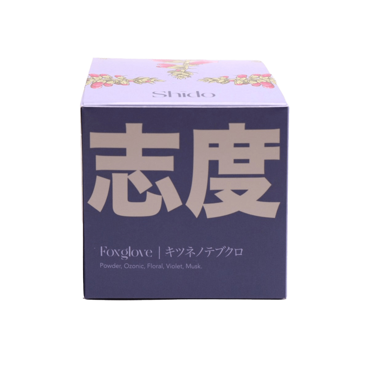 Shido Coconut & Soy Blend Foxglove Candle - Chive UK Wholesale