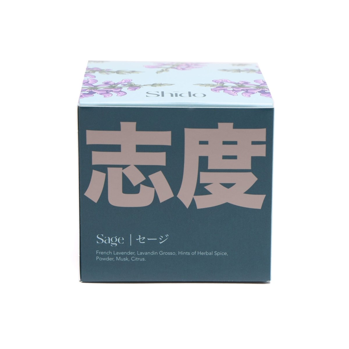 Shido Coconut & Soy Blend Sage Candle - Chive UK Wholesale