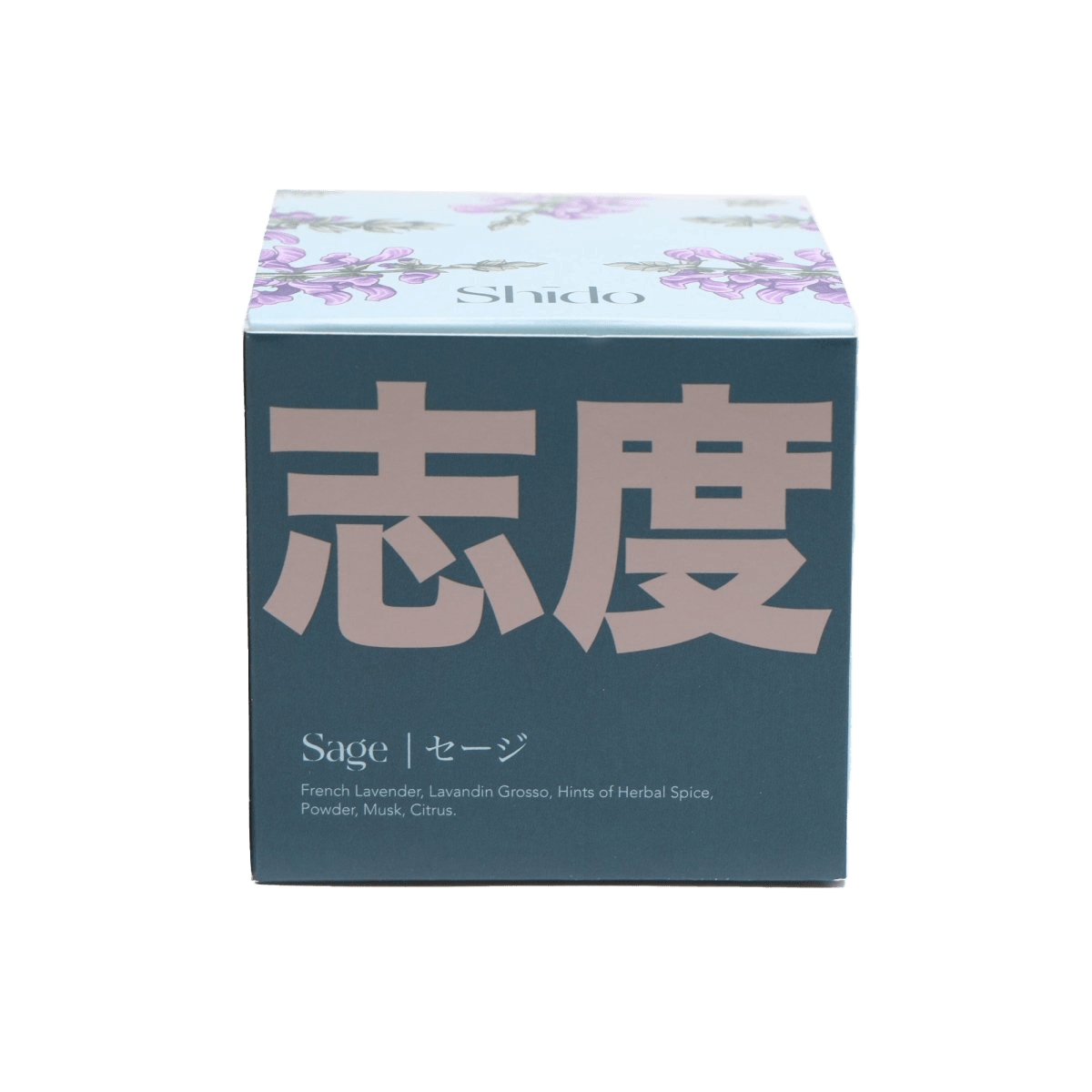 Shido Coconut & Soy Blend Sage Candle - Chive UK Wholesale