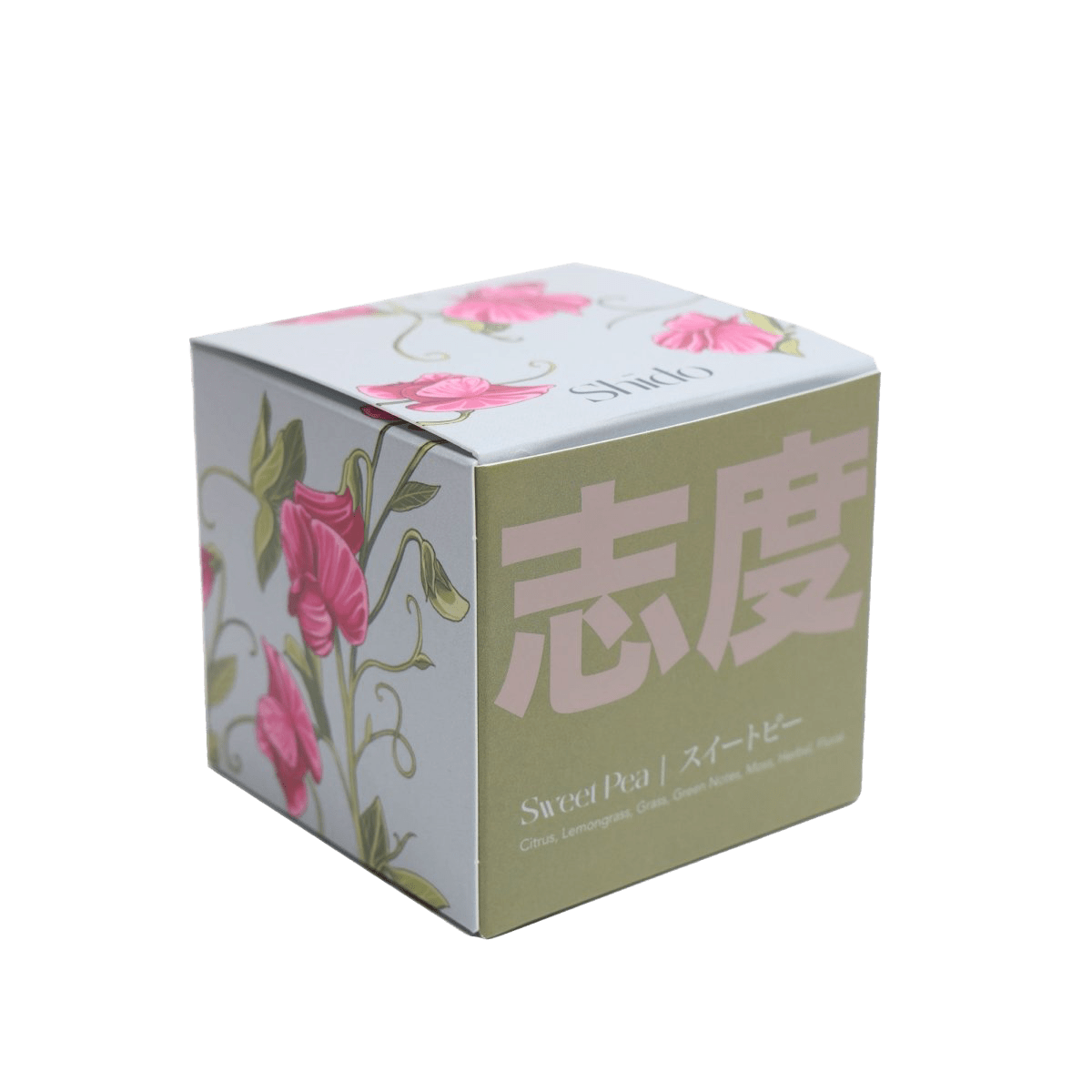 Shido Coconut & Soy Blend Sweet Pea Candle - Chive UK Wholesale