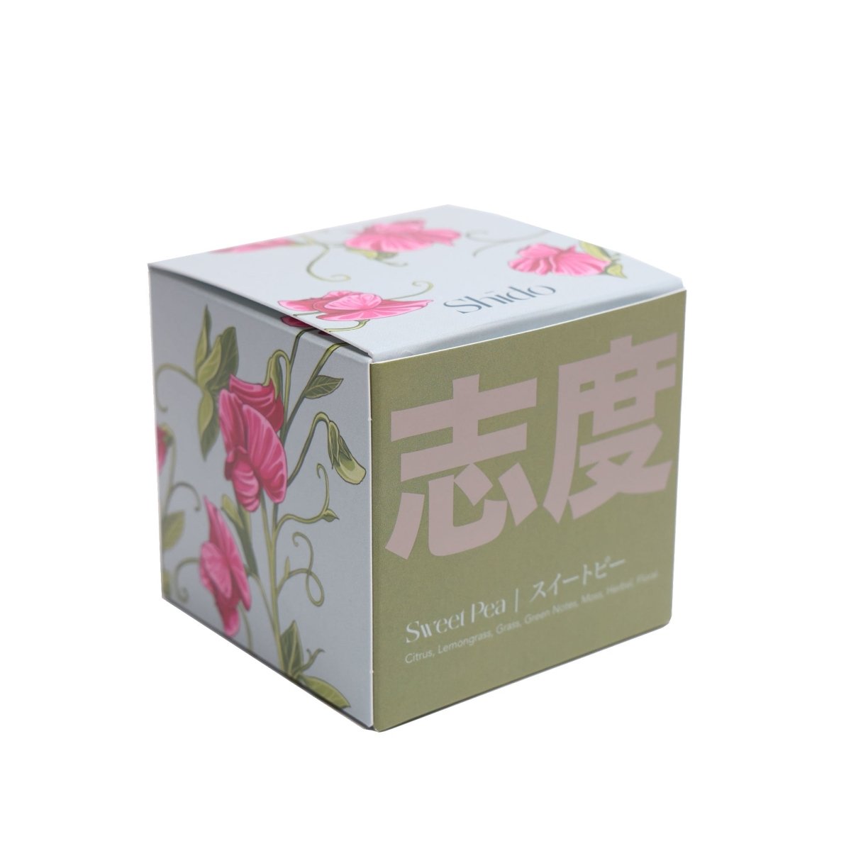 Shido Coconut & Soy Blend Sweet Pea Candle - Chive UK Wholesale