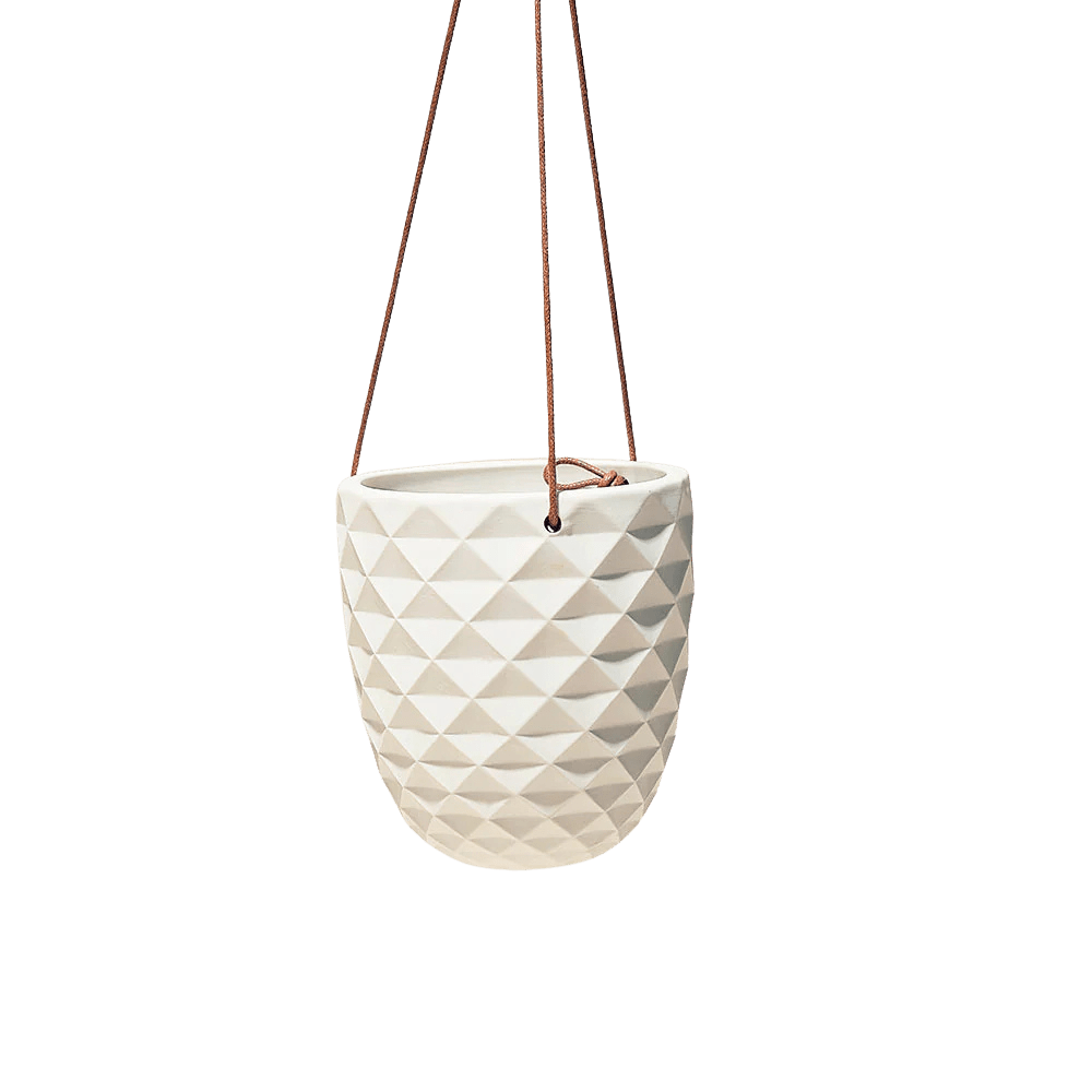 Thimble Porcelain Modern Hanging Planter - Chive UK Wholesale