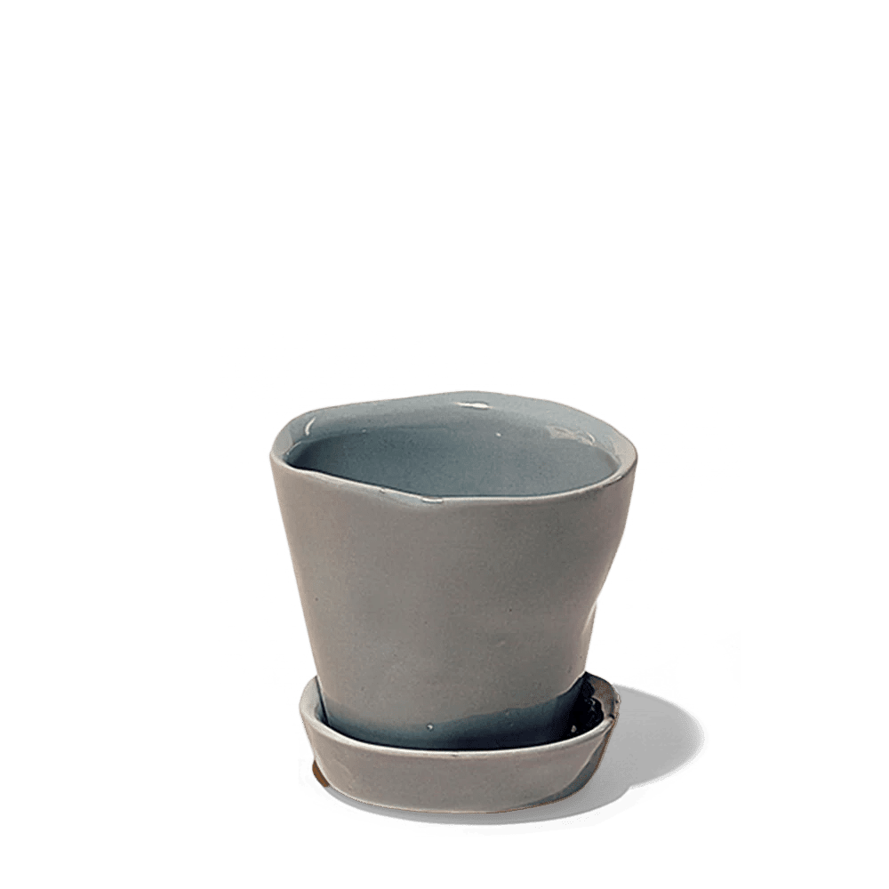 Tika Pot & Saucer | 3 inch - Chive UK Wholesale