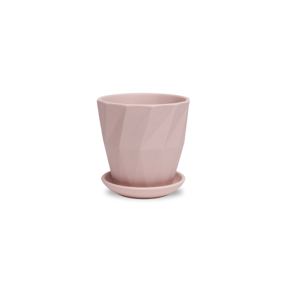 Virago Soft Pink Pot And Saucer 48pc Kit - Small - Chive UK Wholesale