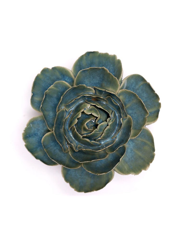 Ceramic Flowers With Keyhole For Hanging On Walls Collection 15 - Chive UK Wholesale