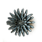 Ceramic Flower Wall Art Medium Flower Grey - Chive UK Wholesale