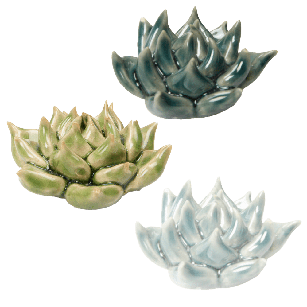 Mini Ceramic Flowers Kit, No Keyholes - Chive UK Wholesale