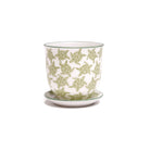 Liberte Porcelain Pot And Saucer Set With Drainage - Chive UK Wholesale