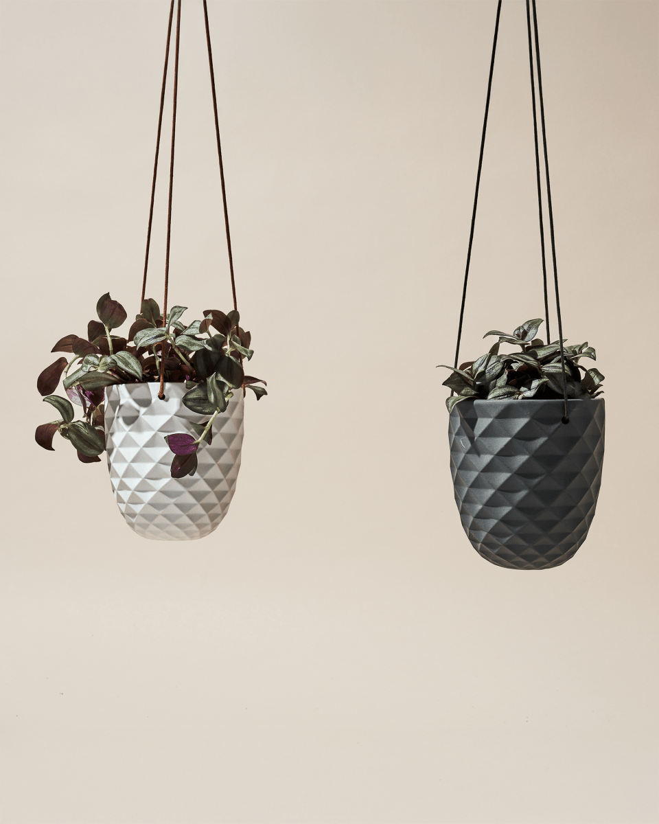 Thimble Porcelain Modern Hanging Planter - Chive UK Wholesale