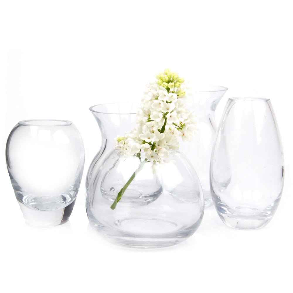 George Glass Clear Bud Vase Kit - Chive UK Wholesale